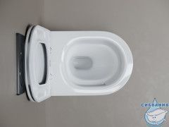 Унитаз подвесной безободковый Ceramicanova Whirl CN11007T с сиденьем быстросъемным Soft Close (микролифт)