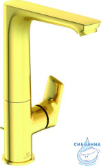 Смеситель для раковины Ideal Standard Connect A7020A2 (с донным клапаном) (золото)