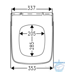 Сиденье для унитаза Roca The Gap Soft Close тонкое (микролифт) 801472001 быстросъёмное 