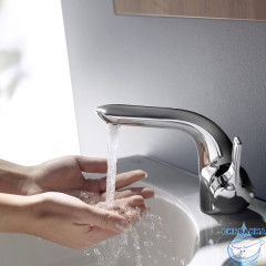 Смеситель для раковины Ideal Standard Melange A4260AA (с донным клапаном) (хром)