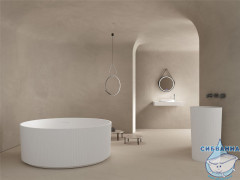 Ванна из искусственного камня ABBER Stein 150x150 AS9679