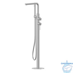 Смеситель ABBER Emotion 316 AF8815BST напольный для ванны, брашированная сталь