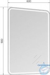 Зеркало 1Marka Modern 60