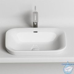 Раковина встраиваемая 58 см Ceramicanova Element CN6041