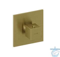 Встраиваемый смеситель для душа Kludi Decus 54739N075 (брашированное золото)