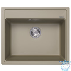 Кухонная мойка ABBER Quarz AQ2902S песочный