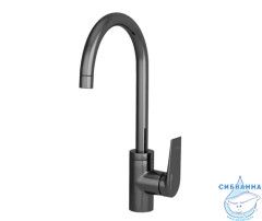 Смеситель для кухни Wasserkraft Wiese 8407 (черный матовый)