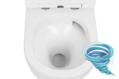 Унитаз подвесной безободковый Abber Bequem  AC1100T с сиденьем Soft Close (микролифт) (белый)