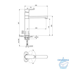 Смеситель для кухни Ideal Standard Cerafine О BC501AA (хром)