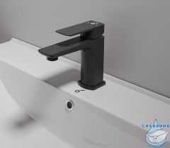Смеситель для раковины Oliveeka D-Line OL-139003-MB (черный матовый)