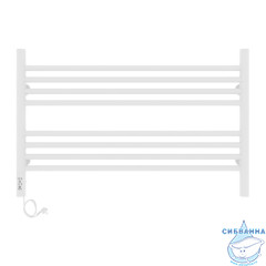 Полотенцесушитель электрический Laris Оливия П8 80Х50 L (белый матовый)