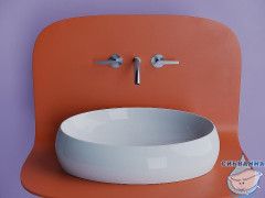  Раковина на столешницу 56 см Ceramicanova Element CN5033