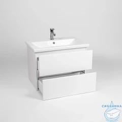 Тумба Viant София 80П с раковиной Como 80 белый