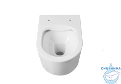 Унитаз подвесной безободковый Aquatek Мия AQ2004-00 (с сиденьем Soft Close (микролифт) 