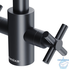 Смеситель для раковины Damixa Neo Classic 270210000 (без донного клапана) (графит)