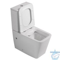 Унитаз напольный Abber Rechteck AC1210 с бачком и сиденьем Soft Close (микролифт)