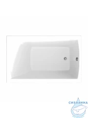 Акриловая ванна New Line Sanitary Modern 120x70 с каркасом