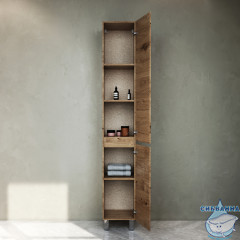 Шкаф пенал Am.Pm Gem S R 30 светлый дуб M91CSR0306OF