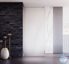 Walk-in Veconi Korato 80 профиль хром, стекло матовое KR81FR-80-07-C4