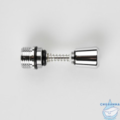 Дивертор для смесителя, латунь, h=70 мм, вытяжной, хром, IDDIS, 997B0270SM