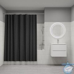 Штора для ванной, 200x180 см, Полиэстер, IDDIS, BB05P18i11