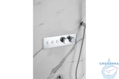 Встраиваемый смеситель для ванны Allen Brau Liberty 296317 (хром)