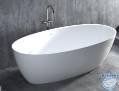 Ванна из искусственного камня Salini Alda Nuova 178x92 (материал solix, белый матовый)