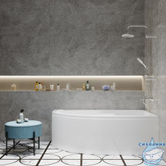 Акриловая ванна Тритон София R 170х95 с каркасом