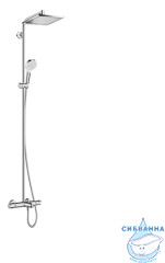 Душевая система Hansgrohe Crometta E 240 1jet Showerpipe 27298000