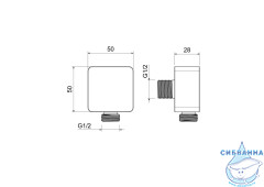 Шланговое подсоединение Aquatek AQ2459MB