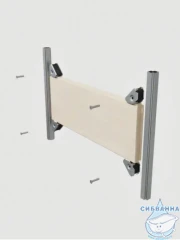 Монтажная пластина для крепления доп. элементов 300х300 мм Хоммет 1000300