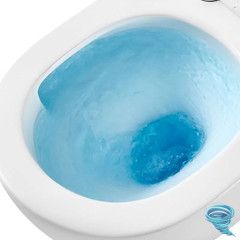 Унитаз подвесной безободковый Calypso CS53UQ-OK с сиденьем Soft Close (микролифт)