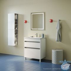 Тумба напольная, 70 см, белый, Zodiac X, IDDIS, ZDX70WFi95 подходит умыв. 4077000i28