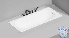 Ванна из искусственного камня LoveForm Lofo Kit 180x80 (белый матовый) (материал Solid Surface)