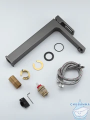 Смеситель для раковины Calypso CS1577-9 (графит)