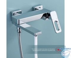 Смеситель для ванны Raglo R51.30 с душевым гарнитуром (хром)