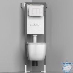 Инсталляция ABBER AC0110 для подвесного унитаза узкая