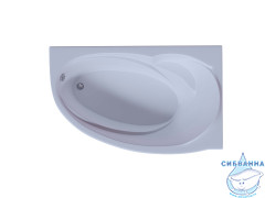 Акриловая ванна Aquatek Бетта R 160х97 с каркасом