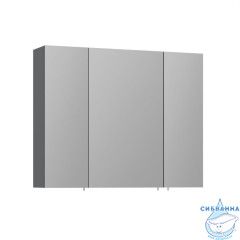 Зеркальный шкаф ORKA Likya 80 антрацит матовый
