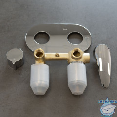 Встраиваемый смеситель для ванны Lemark Linara LM0428C (хром)