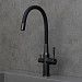Смеситель для кухни Lemark Expert LM5083BL-Black (черный матовый)