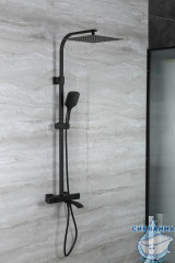 Душевая система Gappo G2407-60 300 1 режим (черный матовый)
