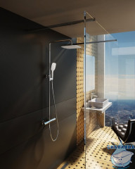 Душевая система Ravak TE 093.00/150, X070099