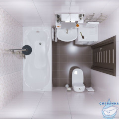 Акриловая ванна Тритон Цезарь 180х80 с каркасом