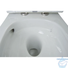 Инсталляция для унитаза Charus CC.300.80.01 с кнопкой смыва Charus Robusto FP.330.BG.05 брашированное золото,  с унитазом LYon 2.0 (с сиденьем Soft Close (микролифт)