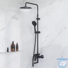 Душевая система Am.Pm Sunny 220 1 режим F0785C922 (черный матовый)