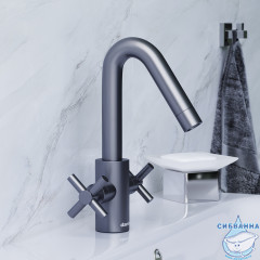 Смеситель для раковины Damixa Neo Classic 270210000 (без донного клапана) (графит)