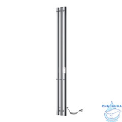 Полотенцесушитель электрический Indigo Style (с таймером) 13х120 хром (с возможностью скрытого подключения, подключение R/L)