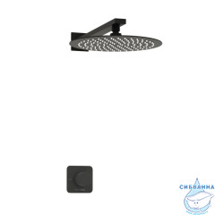 Душевая система Wasserkraft 250 1 режим A5251.219.258 (черный матовый)