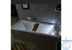 Акриловая ванна Riho Still Square Led R 170x75 с ножками